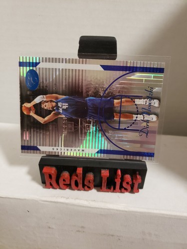 Bowman Elevation Blue #37 2006-07 Dirk Nowitzki 371/399 Mavericks Salón de la fama - Imagen 4 de 7