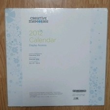 Creative memories 2012 Calendar Display Accents - New 12" x 12"
