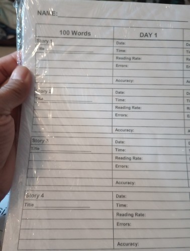 Reading Worksheets Measure Reading Rate, Errors. Accuracy, 5 Different Stories - Picture 7 of 10