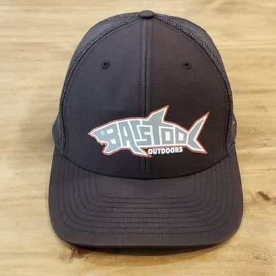 #ad Barstool Outdoors Hat Snapback Shark logo Richardson 112 Trucker Black $15.16