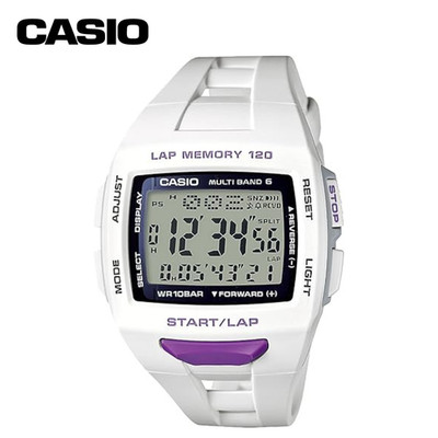Casio Sport Watch Collection Phys STW-1000-7JH Solar Radio Multiband 6 White