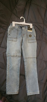 Children super skinny flexible, draw string fitted. Hip and thigh jeans. Size 7.