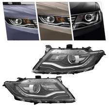 For 2016-2018 Lincoln Mkx Hid/xenon Headlights Headlamps Non-afs Left+right Pair
