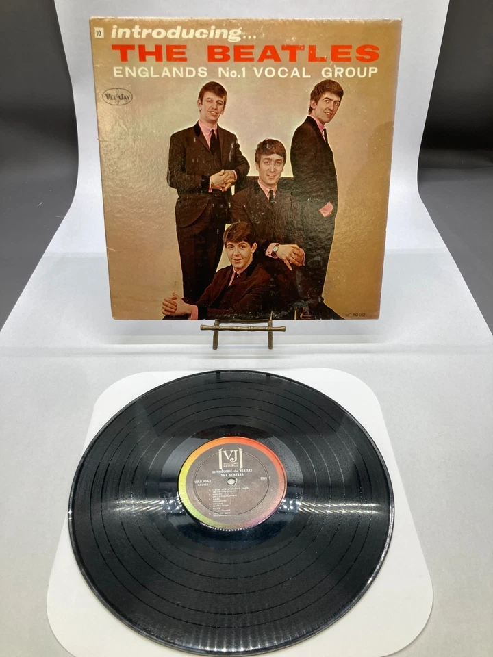 The Beatles Introducing... The Beatles Vinyl LP 1964 Vee Jay Record VJLP-1062 - Image 3 of 4