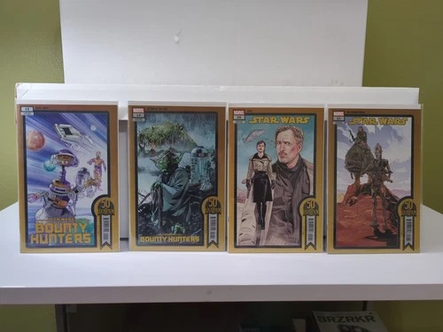 STAR WARS/BOUNTY HUNTER LUCASFILM VARIANT CHRIS SPROUSE COMIC LOT OF FOUR VF/NM