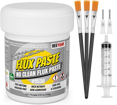 No-Clean Soldering Flux Paste, Flux for Soldering, Solder Paste for Electronics