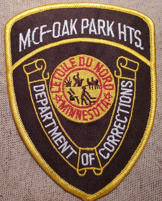 #ad MN Oak Park Heights Minnesota Correctional Facility Shoulder Patch $13.46