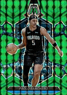 2023-24 Panini Mosaic Paolo Banchero #15 Green Orlando Magic 30L