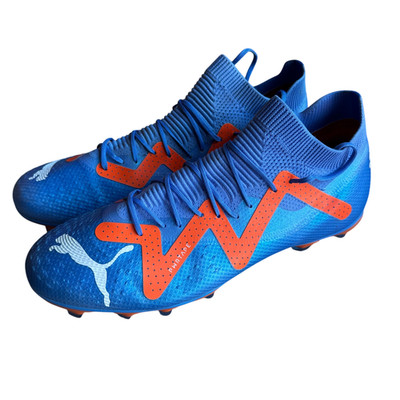Puma Future Pro Lace Up Blue FG AG Soccer Cleats107171-01 Mens Size 12