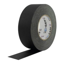 Adorama Pro Gaff 2x55Yards Black Gaffers Tape #PG2BLK