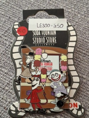 Disney Soda Fountain NBC Nightmarw Before Christmas Lock Shock Barrel Pin LE300