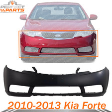 New Front Bumper Cover W Fog Lamp Holes Primed For 2010-2013 Kia Forte New Front Bumper Cover W Fog Lamp Holes Primed For 2010-2013 Kia Forte