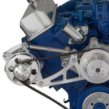 Ford Fe Engine Alternator Bracket 390 427 428 V-belt Polished Billet Aluminum Ford Fe Engine Alternator Bracket 390 427 428 V-belt Polished Billet Aluminum