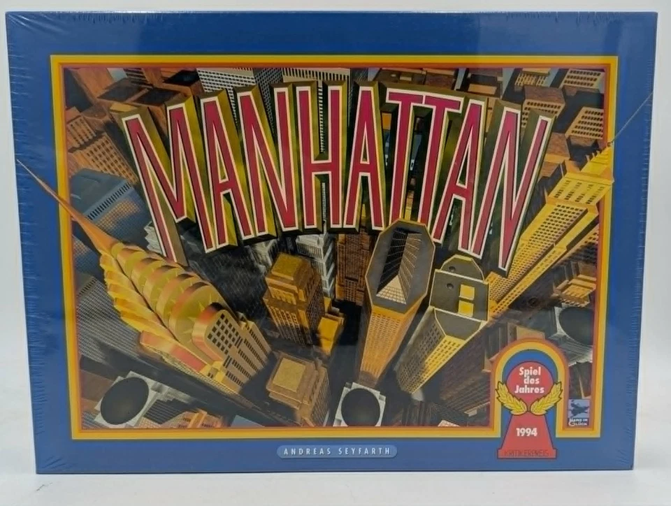 Hans im Glück (Karl Blatz Spiele) 48105 Manhattan Weltstädte Metropolen Bau NEU - Bild 3 von 4
