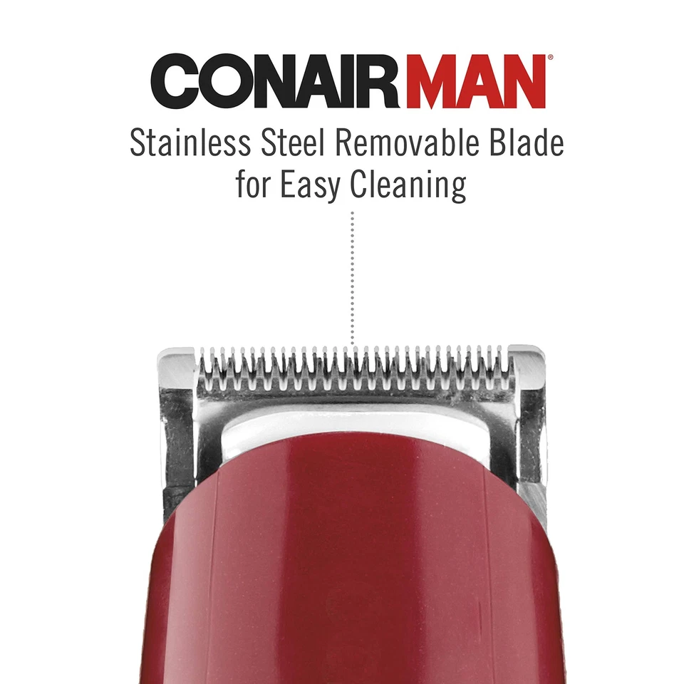 ConairMAN Barba Recortadora para Hombres Incluye Nariz y Oreja Cabello Recorta Foto 3 de 4