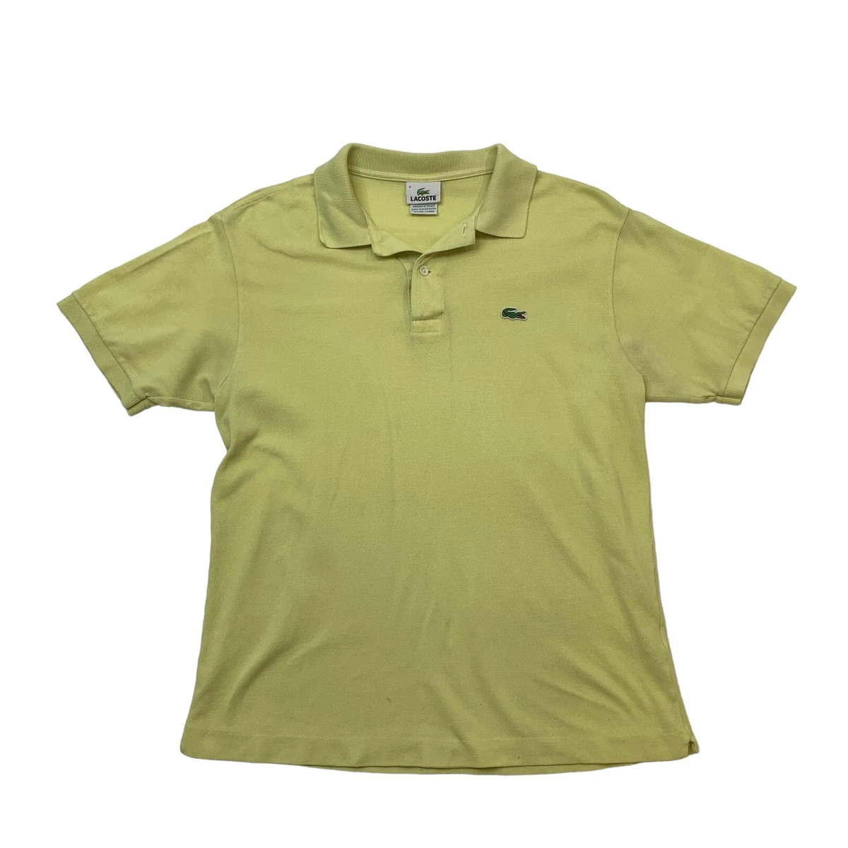 Lacoste lime green polo shirt sales