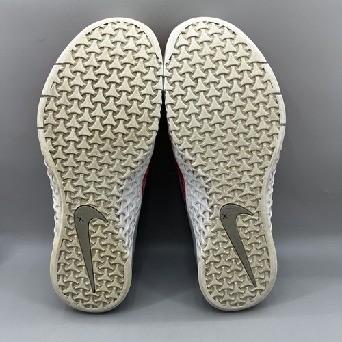 Nike Metcon 3 Training Sneakers Men's Size 11 University Red Black Lifting Shoes - Picture 7 of 8