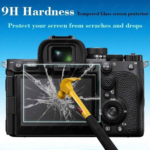 Screen Protector for Sony Alpha A7R V 7R V A7RV Camera & Hot Shoe Cover 3 Pack - Picture 4 of 7