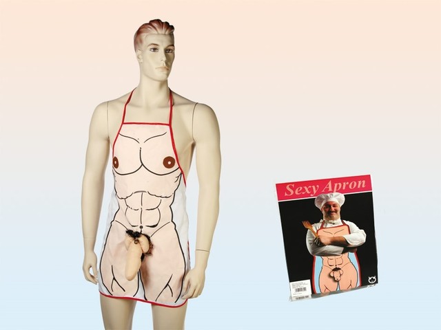 Funny Party Novelty Man Naked Kitchen Cooking Home Bbq Apron