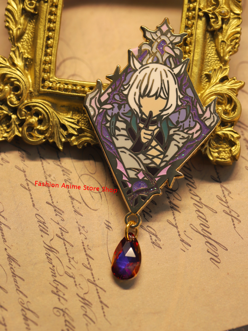 FINAL FANTASY XIV FF14 Zenos Emet Selch Estinien Wyrmblood Badge