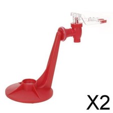2X Coke Fizzy Soda Drinking Dispenser Beverage Dispenser