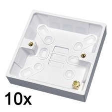 Schneider 16mm Patress Back Box 1 Gang Surface Box of 10 GET GPAT1G16