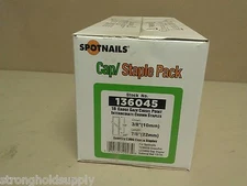 Spotnails 136045 STAPLE PAC 7/8" 2000 CAPS AND STAPLES FOR TCS6832 CS150 