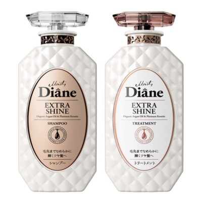Moist Diane Perfect Beauty Extra Moist& Shine Hair Shampoo & Treatment Set 450ml