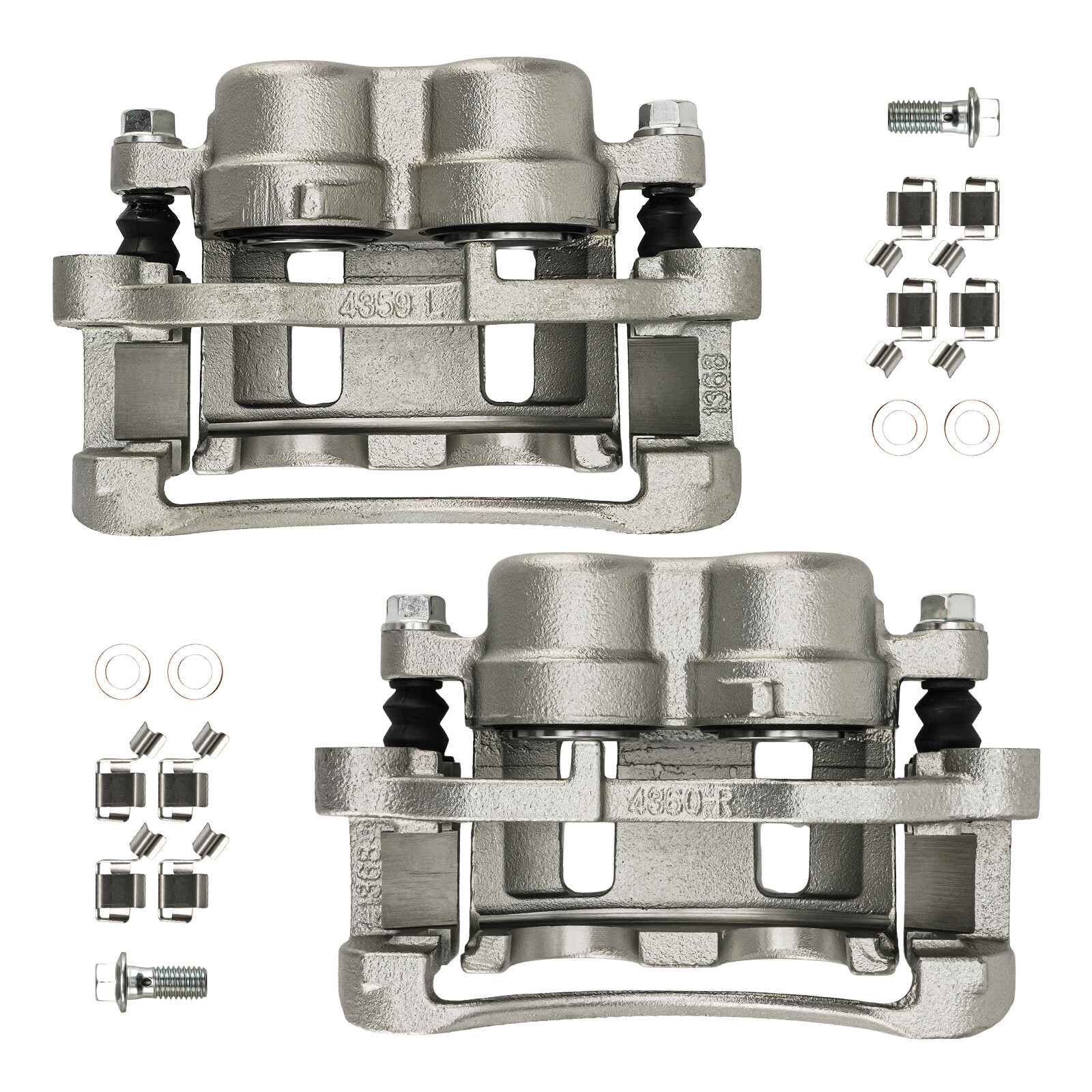 Chevy Blazer S10 GMC Jimmy Sonoma Front Disc Brake Caliper Bracket Set LH RH