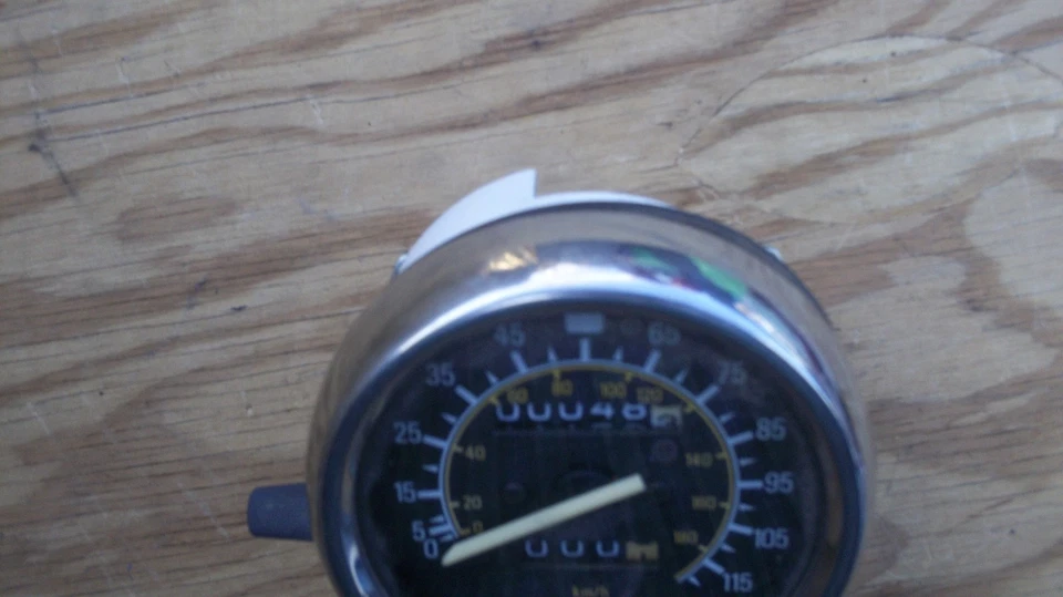 1993 YAMAHA XV 535 VELOCÍMETRO VIRAGO VELOCÍMETRO 48 MILHAS 535 3BT-8351A-00-00 FABRICANTE DE EQUIPAMENTO ORIGINAL - Imagem 4 de 4