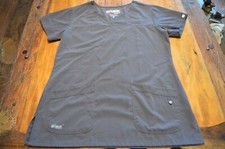 Grey's Anatomy Barco Women's Scrub Top,Gray Medium Polyester/Rayon/Spandex