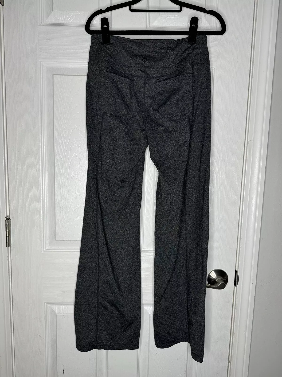 prana boot cut slightly flared yoga with back pockets pants