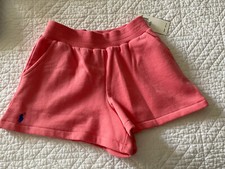 Polo Ralph Lauren Girls Next Generation Fleece Shorts Size S 7 