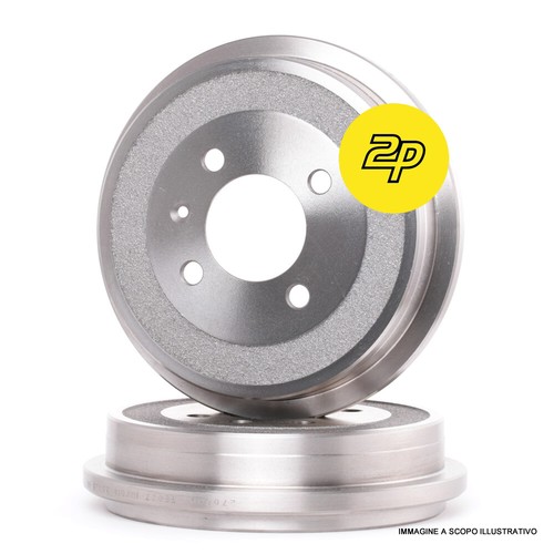 KIT COMPLETO MASSE FRENANTI + TAMBURI PER FIAT PUNTO 188 LANCIA YPSILON CON ABS - Imagen 5 de 5