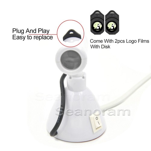 1x Panda Cat Moon Home Bedroom Shop Hotel Wall Lamp LED Projector Shadow Light - Picture 2 of 9