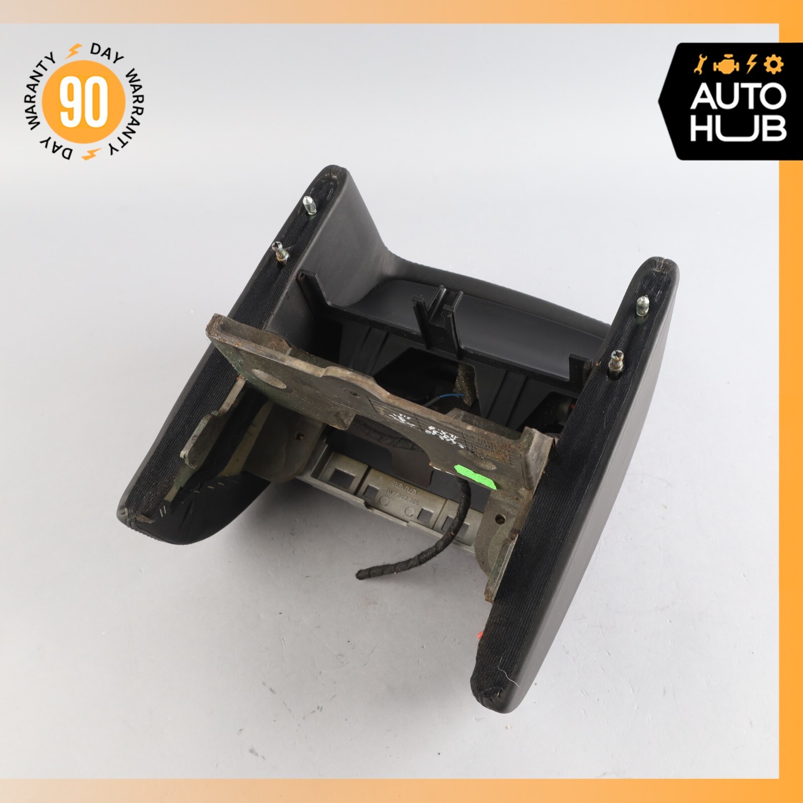 07-11 Bentley Continental GTC Speed Rear Center Console Trim Bezel Black OEM 83k