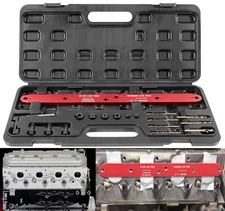 71400 Manifold Drill Template Tools Kit For GM Chevy LSIII 4.8L 5.3L 6.0L Motors