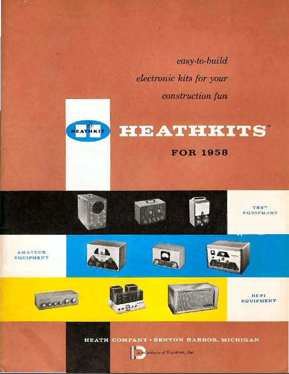 Heathkit Service Manuals, Assembly & Schematics, Custom Computer DVD ! - Image 2 of 4