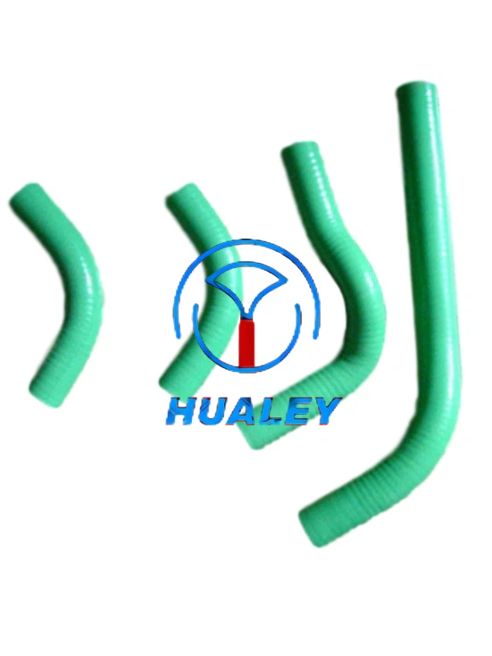 Mangueras de silicona verde para Honda 2004-2017 CRF250R CRF250X 2005 2006 2007 2008 Foto 3 de 4