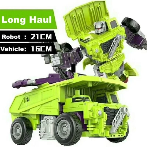 6 In 1 Deformable Robot Devastator Action Figures Engineering Car Truck Toy 44cm - 第 19/24 張圖片