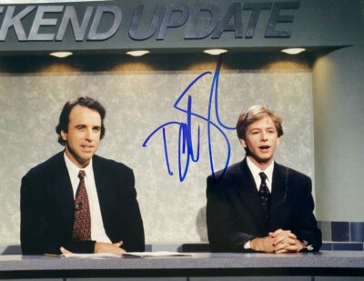 David Spade signed autographed 8x10 Photo SNL Kevin Nealon Weekend Update