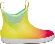 New Womens Xtratuf Waterproof Ankle Deck Boots Explorer Grade Yellow Aurora 5-11