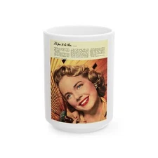 Terry Moore #420 (Vintage Female Icon) White Coffee Mug