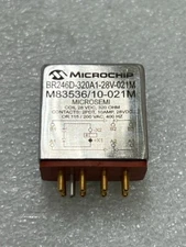 Microchip Technology Microsemi BR246D-320A1-28V-021M  Low Signal Relay Used