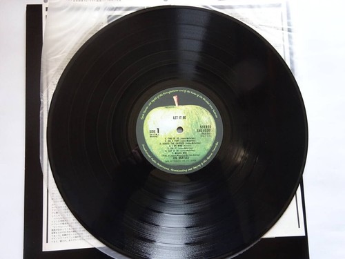 The Beatles Let It Be Apple Records EAS-80561 Vinyl LP Japan Issue with OBI EX - Picture 8 of 9