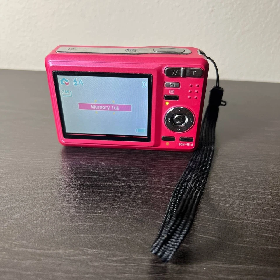 Polaroid i733 7MP Digital Camera Pink – For Parts/Repair – Powers On AS-IS - Image 2 of 4