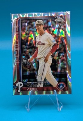 2025 Topps Chrome Update MICK ABEL RayWave Refractor RC #USC87 |Beat Skenes Game