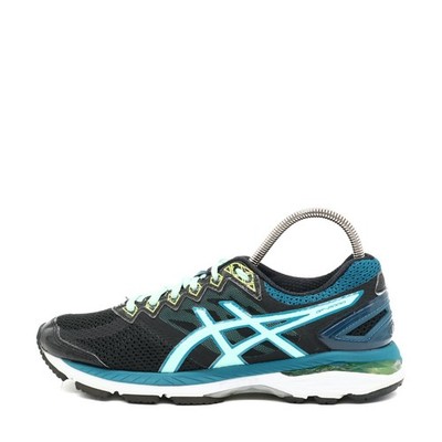 ASICS Damen GT-2000 Schuhe Schwarz/Blau Synthetik Atmungsaktiv Laufschuh EU 37.5