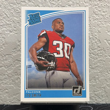 Panini 2018 Donruss Rated Rookie Ito Smith Atlanta Falcons RC Card #340. rookie card picture