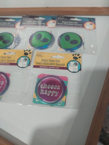 Lot Of 5SandyLion Sensory Sticker Space or Empowerment Textured YOU Choose! M901 - Picture 3 of 3